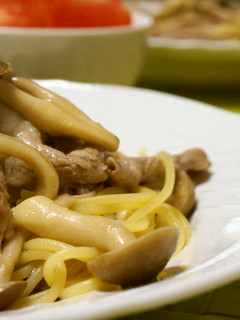 豚肉としめじのパスタ(白だし仕立て)-レシピのメイン写真