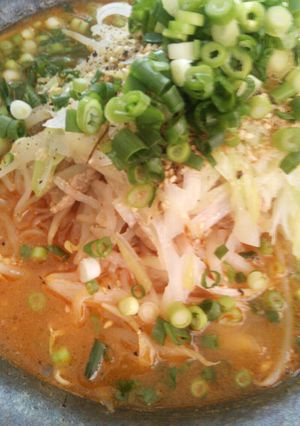 簡単ヘルシー☆白滝のピリ辛ラーメン-レシピのメイン写真
