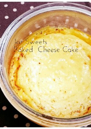 ジャーおやつ★ボウル要らずのチーズケーキ-レシピのメイン写真
