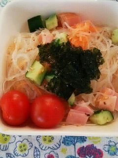 10分で出来る春雨サラダ 中華風-レシピのメイン写真