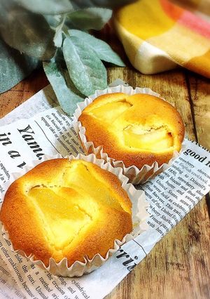 ♡ヨーグルトinりんごのカップケーキ♡-レシピのメイン写真