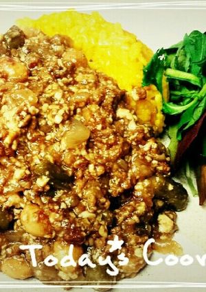 簡単でヘルシーなドライカレー-レシピのメイン写真