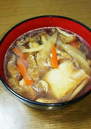 山形のお雑煮☆うどん、そば汁としてもOk-レシピのメイン写真