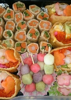 お花見♪お弁当に★かわいい肉巻き★-レシピのメイン写真