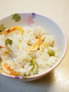 春には、桜えび入り豆ご飯-レシピのメイン写真
