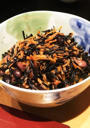 ☆大豆入りひじきの煮物-レシピのメイン写真