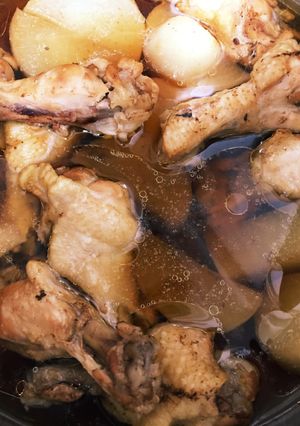手羽元と大根の煮物 圧力鍋使用-レシピのメイン写真
