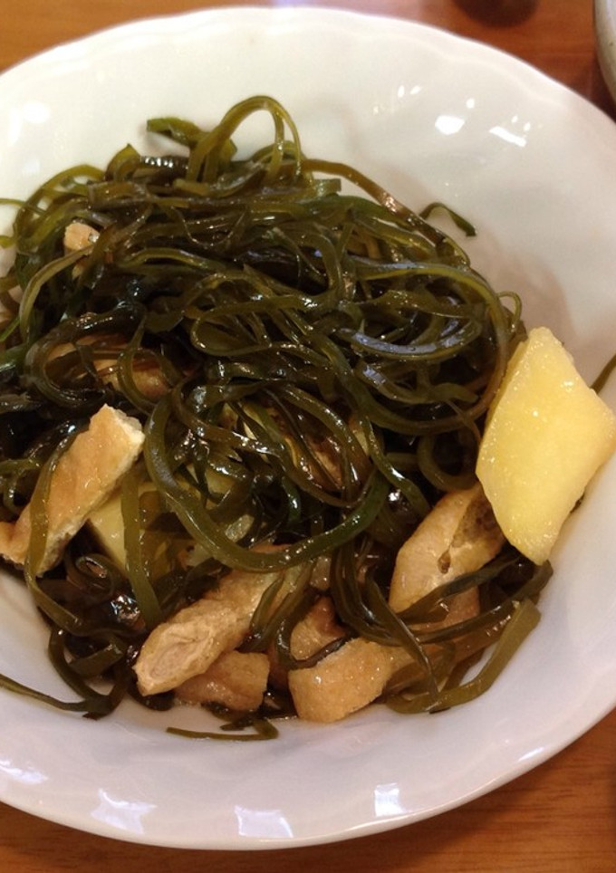 切り昆布の煮付け-レシピのメイン写真