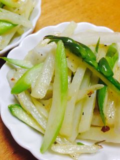 アスパラとじゃがいものシャキシャキ炒め-レシピのメイン写真