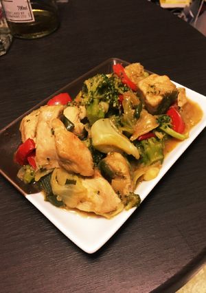 鶏肉と野菜のスープカレー仕立て-レシピのメイン写真