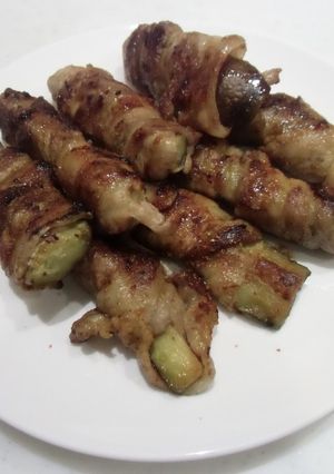 15分でできる「なすの豚肉巻き」-レシピのメイン写真