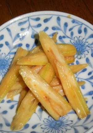 セロリの味噌漬け-レシピのメイン写真