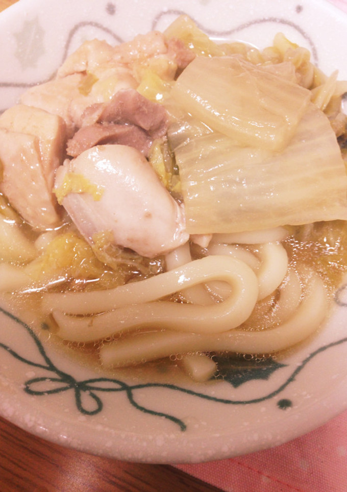 簡単☆鍋焼きうどん風-レシピのメイン写真