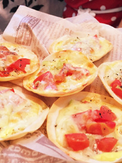 餃子の皮で簡単野菜ピザ★チーズたっぷり-レシピのメイン写真