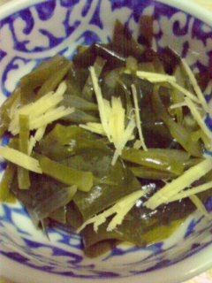 旬のワカメと茎ワカメのお浸し-レシピのメイン写真