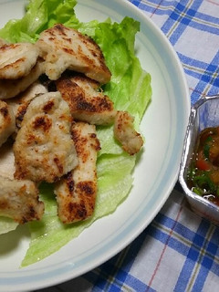 鶏むね肉のジューシー唐揚げ風-レシピのメイン写真