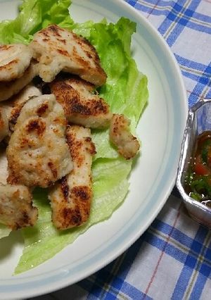 鶏むね肉のジューシー唐揚げ風-レシピのメイン写真