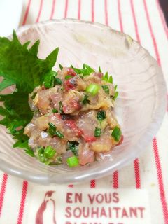 【話題入り】鯵のなめろう-レシピのメイン写真
