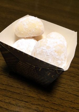 家の材料4つ！超簡単スノーボール-レシピのメイン写真