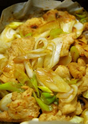 簡単☆弁当向き♪胸肉とネギの味噌漬け焼き-レシピのメイン写真