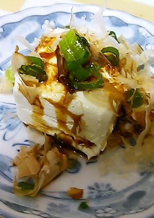 クリームチーズの冷奴風おつまみ-レシピのメイン写真