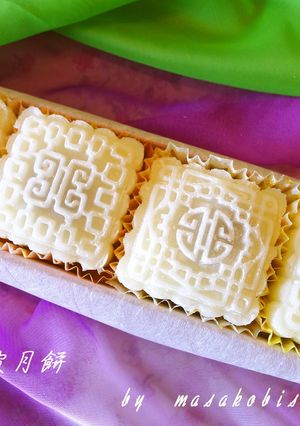 氷皮月餅・電子レンジで簡単・中華点心-レシピのメイン写真