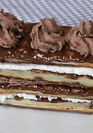 チョココートサンドミルフィーユパイ-レシピのメイン写真