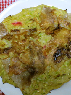 お好み焼き 豆腐と卵白でふわふわ-レシピのメイン写真