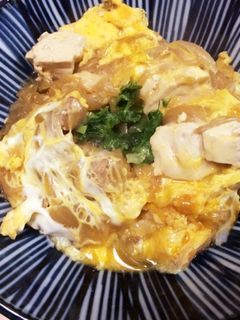 親子丼 豆腐でカサ増し-レシピのメイン写真