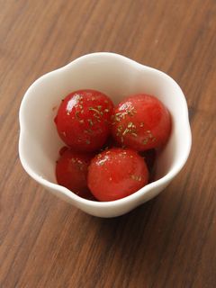 トマトのはちみつマリネ-レシピのメイン写真