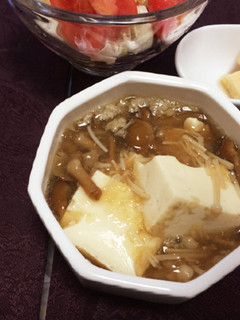 なめこ入りトロトロ豆腐-レシピのメイン写真