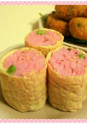 春色いなりロール-レシピのメイン写真
