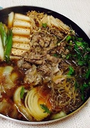 冬に食べたくなるすき焼き-レシピのメイン写真