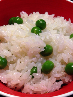 綺麗なグリンピースご飯-レシピのメイン写真