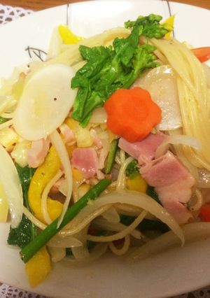 春野菜の彩りパスタ♡-レシピのメイン写真