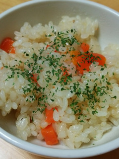 炊飯器でにんじんピラフ☆-レシピのメイン写真
