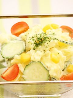 レンジだけ10分完成!簡単ポテトサラダ-レシピのメイン写真