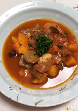 野菜たっぷり☆鶏肉のトマト煮込み-レシピのメイン写真
