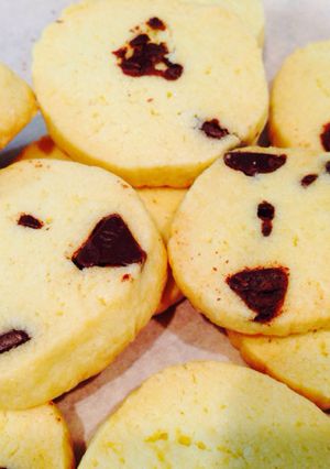 バター控えめサクサクチョコチップクッキー-レシピのメイン写真