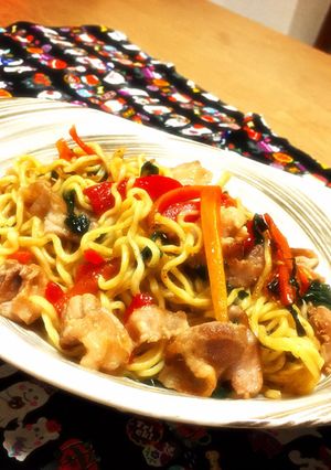 やみつき！激ウマ！ピリ辛塩焼きそば！-レシピのメイン写真