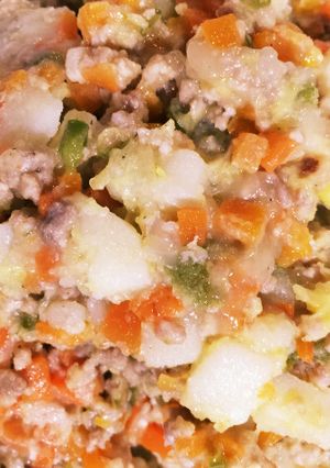 Sauté groundpork-レシピのメイン写真