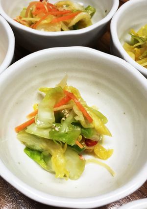 春キャベツの中華風甘酢漬け-レシピのメイン写真