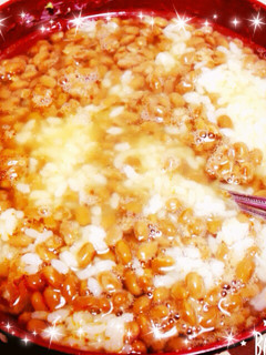 納豆のお湯かけご飯-レシピのメイン写真