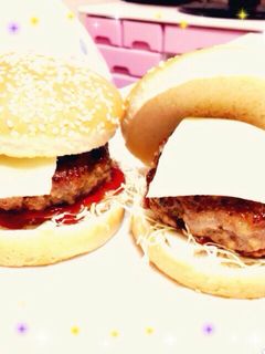 チーズバーガー-レシピのメイン写真