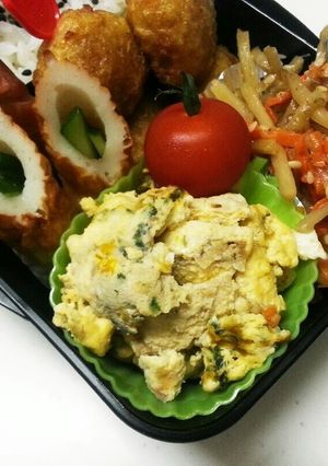 お弁当にレンジで卵-レシピのメイン写真