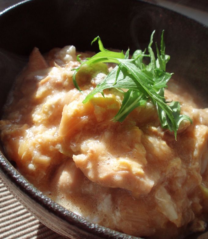 山芋とろろの親子丼-レシピのメイン写真