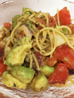 アボカドとタコのパスタ-レシピのメイン写真