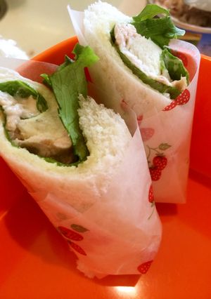 食パンで☆シーチキンのラップサンド-レシピのメイン写真
