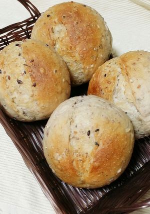 ふんわりもっちり♪雑穀パン-レシピのメイン写真