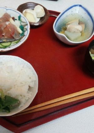 血管ダイエット食243(ツバス刺身)-レシピのメイン写真
